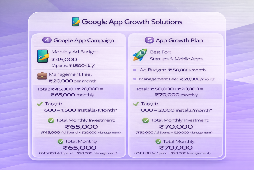 Raghav E Design Google Ads Plan Pricing
