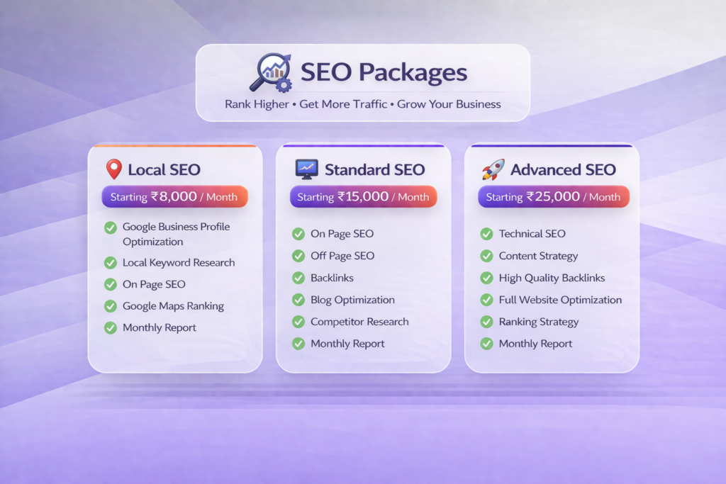 SEO package by Raghav E Design