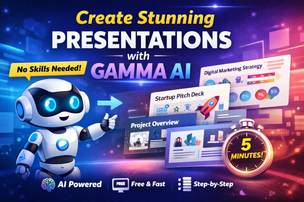 stunning presentation with Gamma 