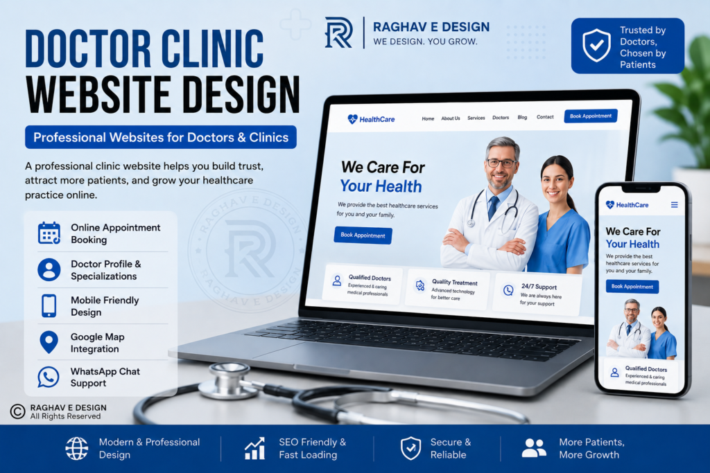 Doctor Clinic Website Design