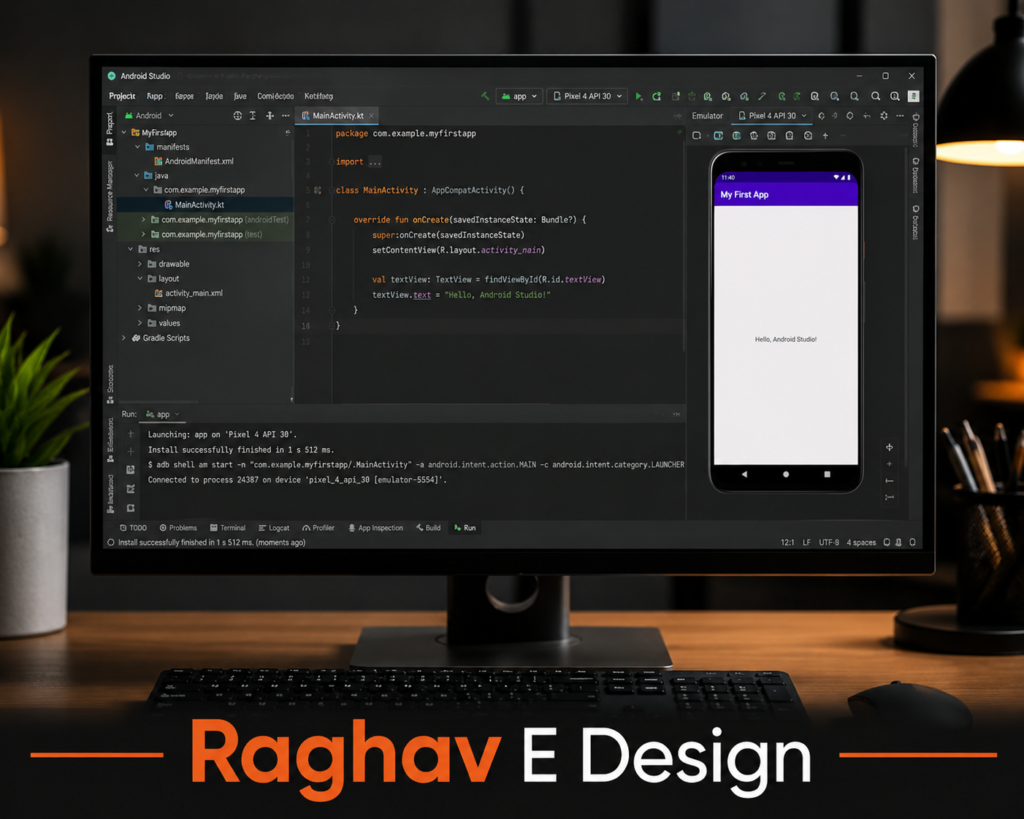 Testing Android app built using Claude AI