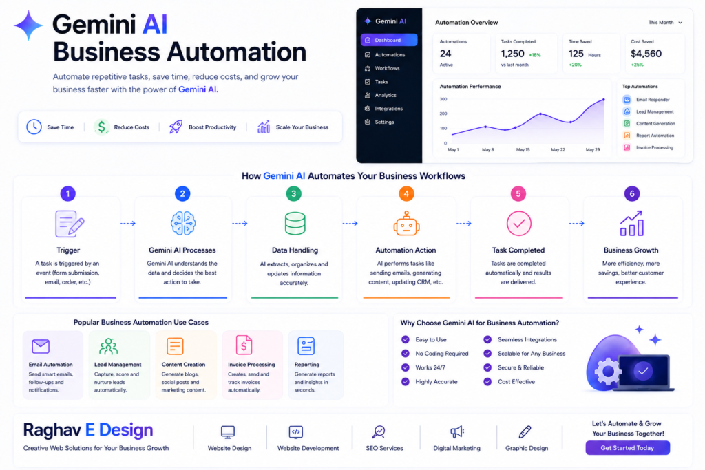 Gemini AI website development